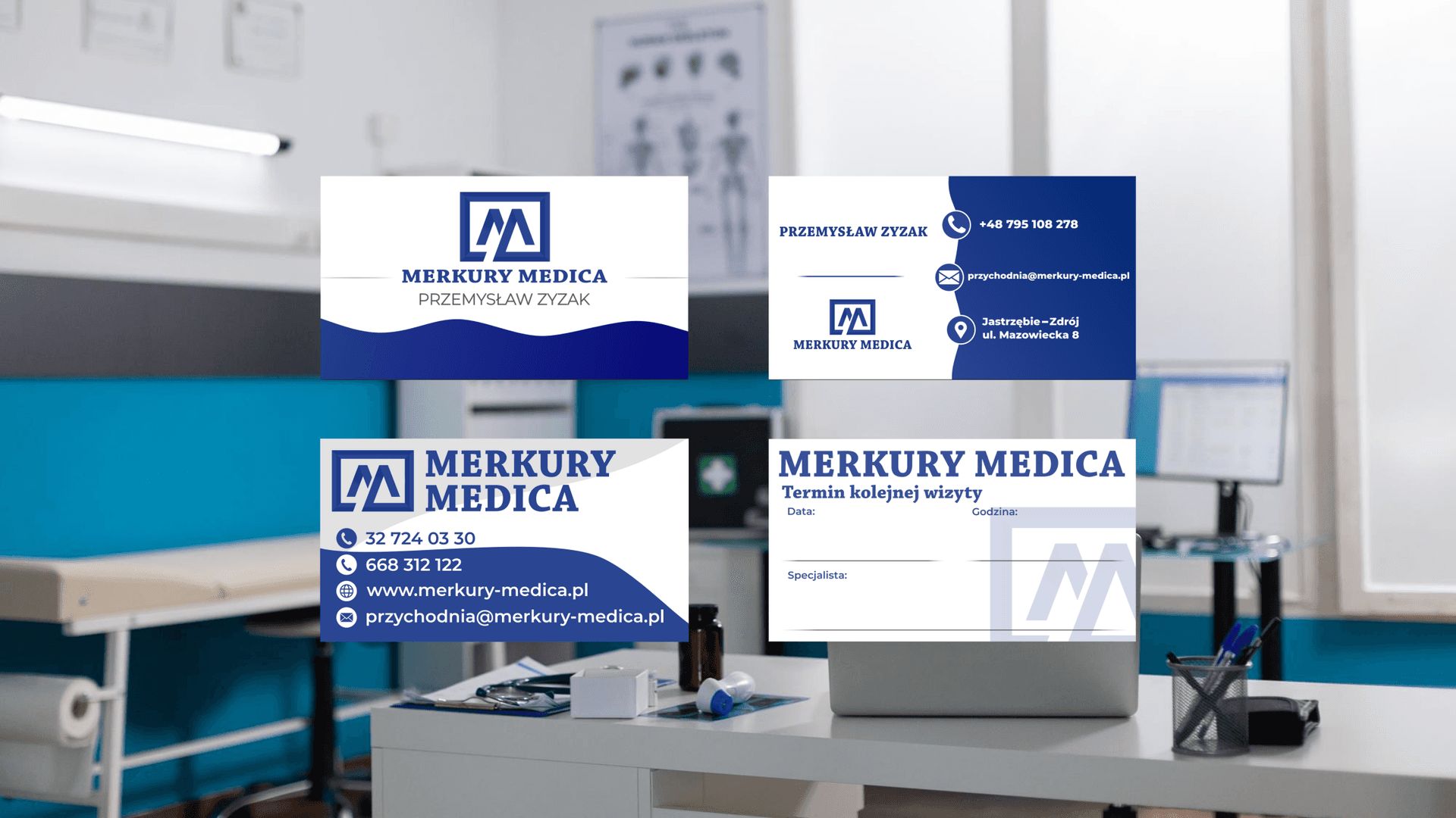 Mockup strony internetowej